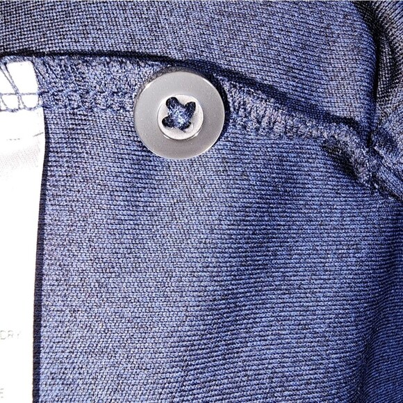 Adidas Golf Navy Blue Three Button Short Sleeve Golf Polo Size XXL - Picture 7 of 7